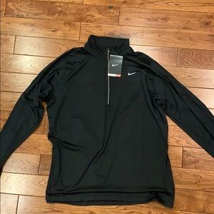 Black Nike Long Sleeve 3/4 Zip